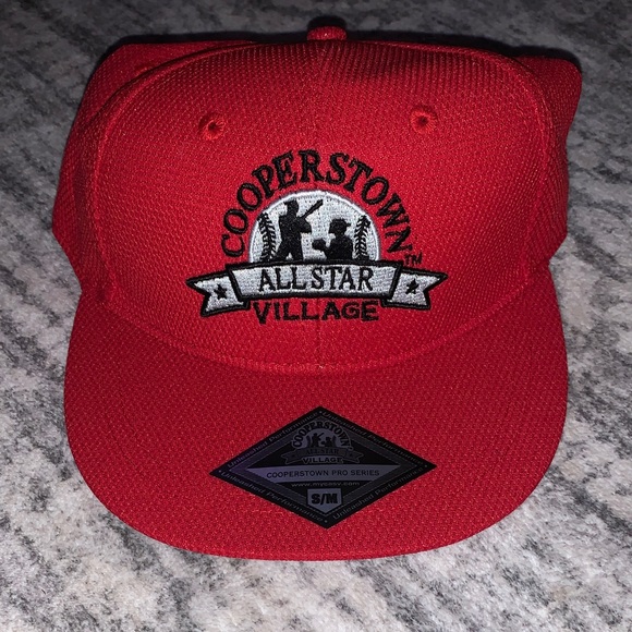 Cooperstown Collection Other - 🆕- Cooperstown All Star Village Red Baseball Cap